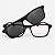ARMAÇÃO DE GRAU CLIP-ON TRITON EYEWEAR RETANGULAR ACETATO MARROM - Imagem 2