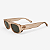 ÓCULOS DE SOL TRITON EYEWEAR RETRÔ ACETATO NUDE - Imagem 1