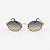 ÓCULOS DE SOL TRITON EYEWEAR OVAL METAL DOURADO - Imagem 2