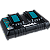 Carregador de Bateria Duplo Makita DC18RD - Imagem 1