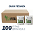 Kit 100 Fitas PVC Ar Condicionado 100mm x 10m Branca EcoFita - Imagem 1