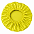 Touca de Cetim Dupla Face Tamanho Unico - Amarelo - Imagem 2