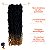 Cabelo Fibra Sintética Goddess Faux Locs 60cm - Cor T1B/27 - Imagem 4