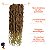 Cabelo Fibra Sintética Goddess Faux Locs 60cm - Cor T27/613 - Imagem 4