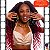 Cabelo Fibra Sintética Goddess Faux Locs 60cm Colors - Cor T1B/Purple - Imagem 2