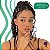 Cabelo Fibra Sintética Jumbão 51 400g  - Cor T1B/GREY #off - Imagem 2