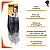 Cabelo Fibra Sintética Jumbão 51 400g  - Cor T1B/GREY #off - Imagem 4