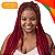 Cabelo Fibra Sintética Jumbão 51" COLORS 400g - Cor T1B/RED #off - Imagem 2