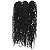 Cabelo Fibra Sintética Mali Twist Praia Caracol - Cor 1B - Imagem 3