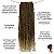 Cabelo Fibra Sintética Mali Twist Praia Caracol - Cor T27/613 - Imagem 7