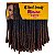 Cabelo Fibra Sintética Minina Nina 45cm - Cor MT2/33 - Imagem 1