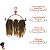 Cabelo de Fibra Orgânica Crochet Braid Ambar 60cm - Cor MT1B/30 - Imagem 6