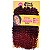 Cabelo de Fibra Orgânica Crochet Braid Ambar 60cm - Cor MT1B/BUG - Imagem 1