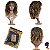 Peruca Wig de Fibra Orgânica Maya 33cm - Cor T2/27M - Imagem 5