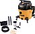 Aspirador Industrial P/ Água E Pó 34l 1200w 127v Cor Laranja Dewalt - Imagem 1