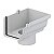 Bocal Direito Circular Aquapluv Style Branco Tigre - Imagem 1