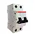 Minidisjuntor Bipolar Curva C 50a 5ka 220/ 3ka 400v Sh202t-c50 Abb - Imagem 1