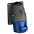 Tomada Sobrepor 90 Graus Com Membrana Para Cabos 3p+N+T200- 250v16aip44 9h Azul ABB - Imagem 1