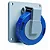 Tomada De Embutir Para painel flange Unificada Abb - Imagem 2