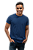 Camiseta  Adulto Azul Marinho em Algodão Penteado Fio 30.1 – Premium - Imagem 2