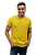 Camiseta Adulto Amarelo Canário em Algodão Penteado Fio 30.1 – Premium - Imagem 2