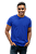 Camiseta  Adulto Azul Royal em Algodão Penteado Fio 30.1 – Premium - Imagem 2