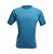Camiseta Infantil Azul Turquesa Algodão Penteado Fio 30.1 – Premium - Imagem 1