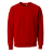 Moletom Blusão vermelho em Moletom 3 Cabos Peluciado Adulto - Imagem 1