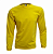 Camiseta Adulto M.Longa Amarelo Canário em Algodão Penteado Fio 30.1 – Premium - Imagem 1