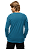 Camiseta Adulto M.Longa Azul jade em Algodão Penteado Fio 30.1 – Premium - Imagem 3