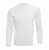 Camiseta Adulto M.Longa Branca em Algodão Penteado Fio 30.1 – Premium - Imagem 1