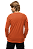 Camiseta Adulto M.Longa Laranja em Algodão Penteado Fio 30.1 – Premium - Imagem 3