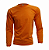 Camiseta Adulto M.Longa Laranja em Algodão Penteado Fio 30.1 – Premium - Imagem 1
