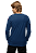 Camiseta Adulto M.Longa Azul Marinho em Algodão Penteado Fio 30.1 – Premium - Imagem 3