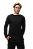 Camiseta Adulto M.Longa Preta em Algodão Penteado Fio 30.1 – Premium - Imagem 2