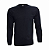 Camiseta Adulto M.Longa Preta em Algodão Penteado Fio 30.1 – Premium - Imagem 1