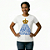 Camiseta Feminina Nossa Senhora Aparecida Branca - Imagem 1