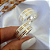 Aliança de Prata 950 com Banho de Ouro 18k  Solauris Com Anel Solitário de Brinde Aliança só Love - Imagem 2