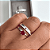 Aliança de Prata 950 Cravejada com Zircônias – Brilho Eterno Sovia ll  Com Anel Solitário de Brinde Aliança só Love - Imagem 2