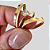 Aliança de Moeda antiga 4mm Tradicional Essência  Valine Com Anel Solitário de Brinde Aliança só Love - Imagem 1