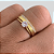 Aliança de Moeda Antiga 4mm Amora Brilho eterno Com Anel Solitário de Brinde Aliança só Love - Imagem 2