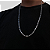 Corrente Masculina de Prata 925 Elo 3x1 – 3mm Fina e Estilosa | Alianças Só Love - Imagem 3