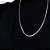 Corrente Masculina de Prata 925 Elo Cartier Cadeado – 4mm Fina e Estilosa | Alianças Só Love - Imagem 5