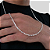 Corrente Masculina de Prata 925 Elo Cartier Cadeado – 4mm Fina e Estilosa | Alianças Só Love - Imagem 3