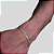 Pulseira Masculina de Prata 925 Elo 3x1 – 3mm Estilo Discreto e Minimalista| Alianças Só Love - Imagem 3
