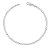 Pulseira Masculina de Prata 925 Grumet  – 3mm Estilo Discreto e Minimalista| Alianças Só Love - Imagem 1