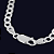 Pulseira Masculina de Prata 925 Grumet  – 5mm Estilo Discreto e Minimalista| Alianças Só Love - Imagem 2