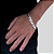 Pulseira Masculina de Prata 925 Grumet  – 10mm Estilo Discreto e Minimalista| Alianças Só Love - Imagem 3