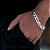 Pulseira Masculina de Prata 925 Grumet  – 10mm Estilo Discreto e Minimalista| Alianças Só Love - Imagem 4