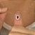 Gargantilha de Prata 925 Ponto de Luz Oval Vermelho Cravejado – Elegância e Serenidade | Alianças Só Love - Imagem 3
